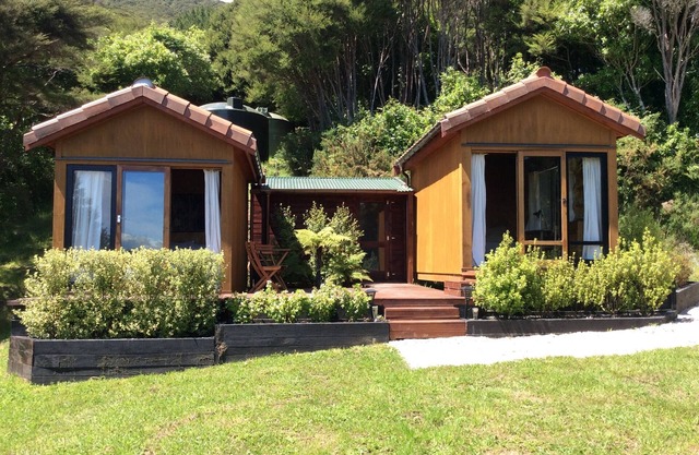 Cabines de luxe écologique à Orchard Valley