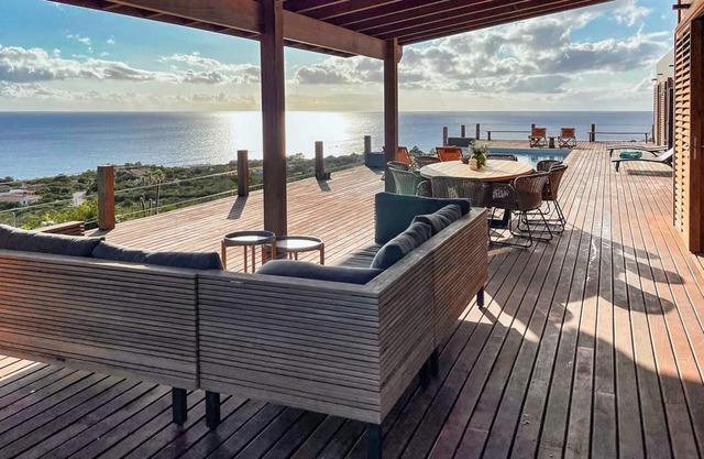 eco villa ocean views allround