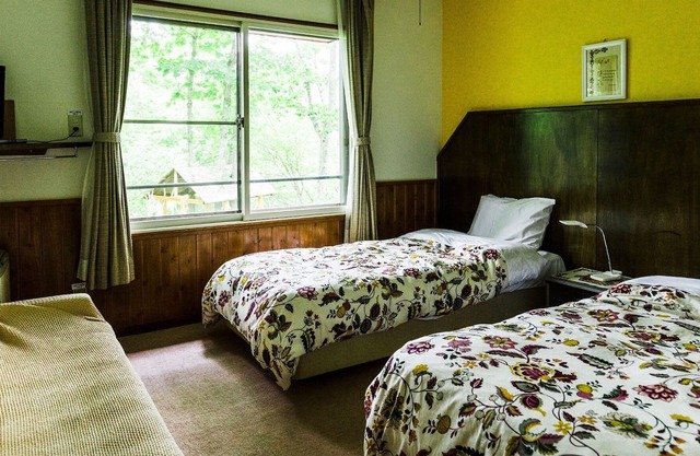 Economy twin room with bath 1F / Kitasaku-gun Nagano
