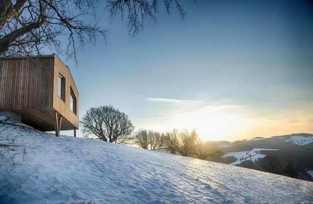 Ein Elsbeer Chalet Mitten in der Natur