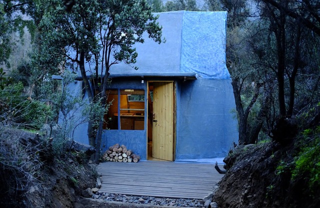 El Arca Azul, Cabane Écologique
