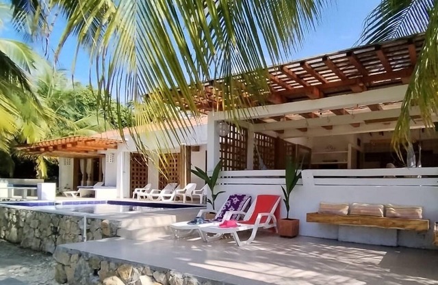 El Laguito Beach House, Pool and Beach Kiosk.
