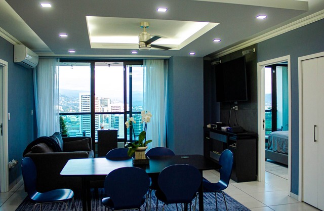 Elegant 3-Bedroom Apartment with Ensuite Baths & City Views – Secure & Stylish