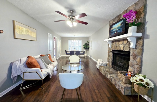 Elegant 3-Bedroom Home w/ Private Fenced Backyard