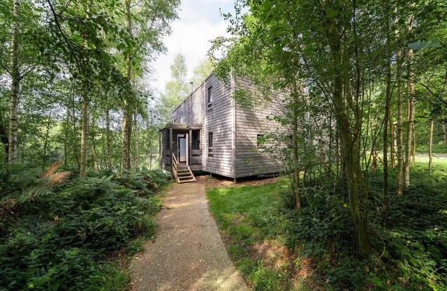 Maison de lac avec vue sur la forêt par belvilla