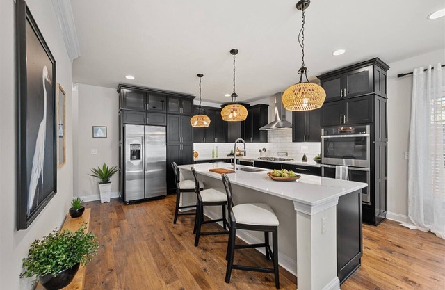Elegant New Build with Fenced Yard & Decks