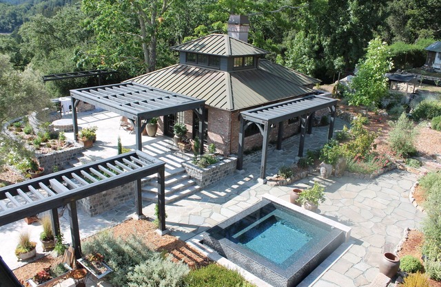 Elegant upscale open concept chalet in charming Los Gatos.