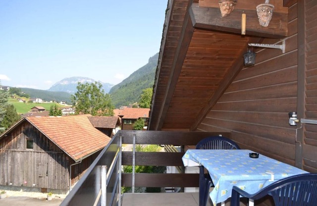Elfe Apartments, appartement de 2 chambres avec vue magnifique sur le lac et la montagne à Emmetten