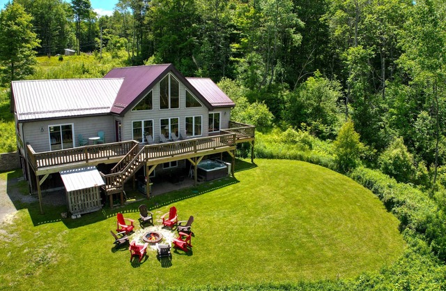 Chalet de ski toute saison à Ellicottville, Ny