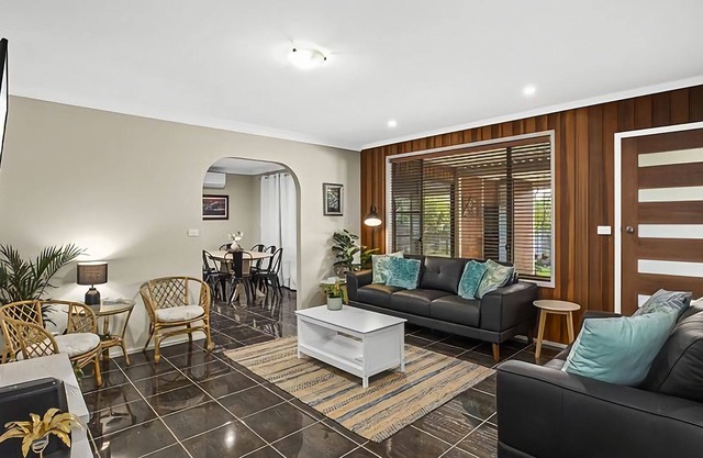 Sleeping 4 guests with a shared pool, just moments from the beach!