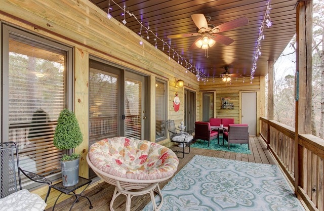 Forêt enchantée (Lac Ouachita) Luxe 2 BR / 2 BA