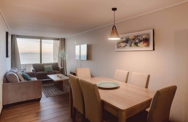 Enchanting Concón 2BR - Toit privé et vue sur l'océan