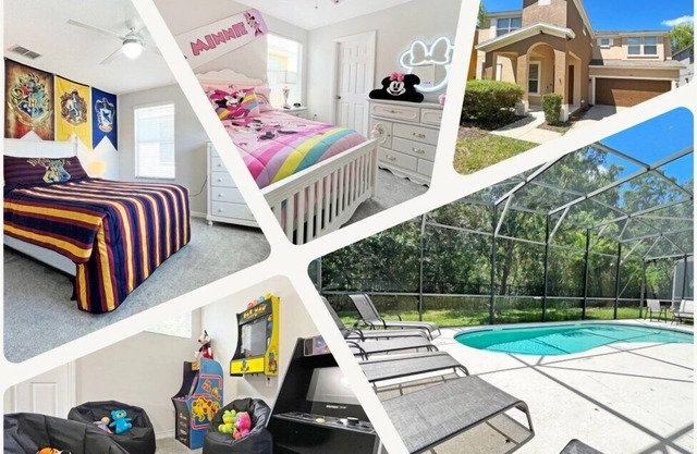 Enchanting Resort Home - Private Pool / Themed Bedrooms (3 king masters)