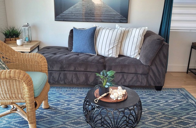 Enjoy a 3-bedroom 2 bath vacation home steps to Silver Strand Beach