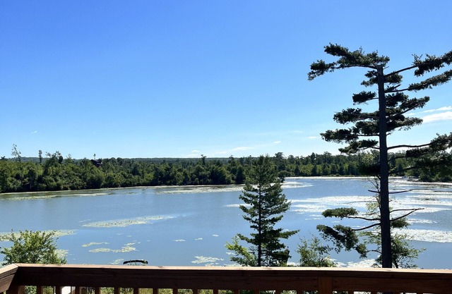 Enjoy a relaxing getaway on Prairie Lake in Cameron, WI
