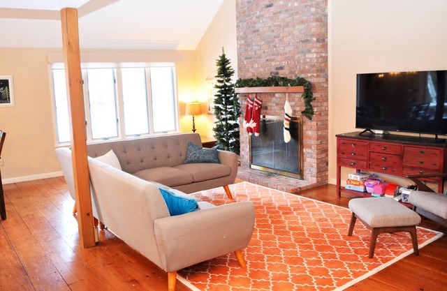 Enjoy beautiful water views and water access to West Cove from this light-filled condo