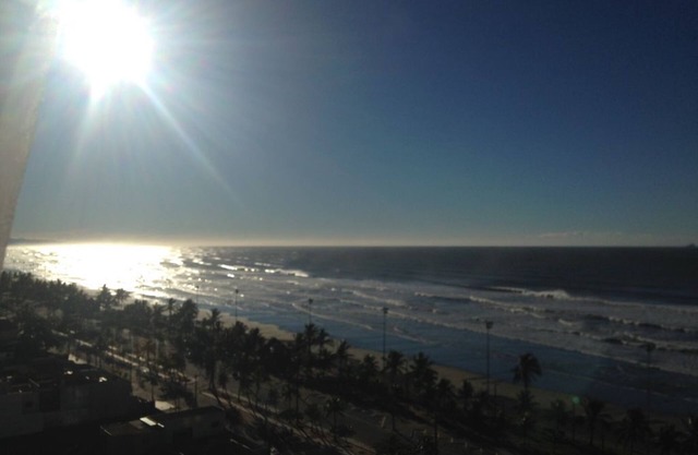 Peruíbe court avec la plus belle vue de la côte