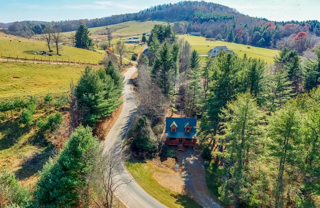 Ennice Cabin w/ Waterfall: Near Blue Ridge Pkwy!