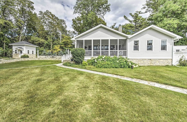 NOUVEAU! Ephraim Home w / Yard - Marchez jusqu'au lac Michigan!