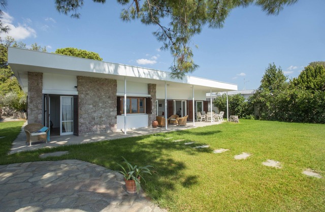 Villa Eretria sur la plage