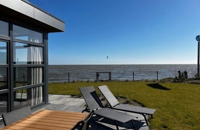 Erste Reihe - mit Zaun - Premium-chalet Meeresrauschen