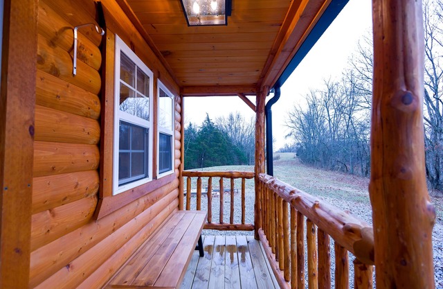 Escape the city at "In the Meadow," a serene cabin in Kentucky's countryside.