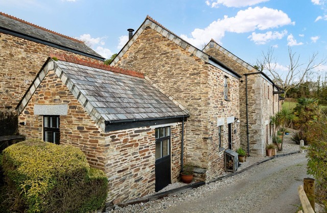 Escape to this utterly romantic abode, settled in a peaceful pocket of Cornwall, close to the idylli