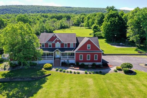 Estate with pool on 11 beautiful acres