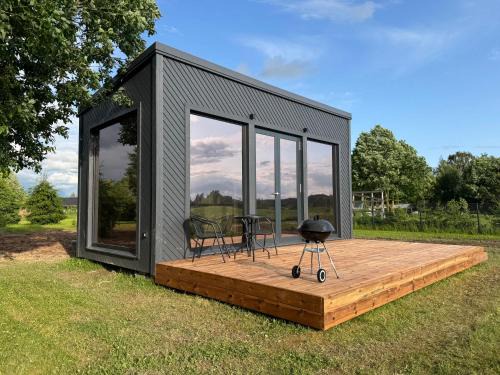 EstBerg Tartu Glasshouse with Sauna