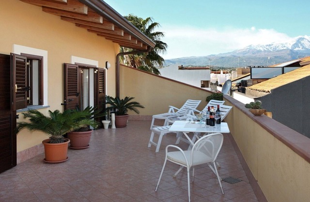 Etna, Taormina penthouse avec cuisine et salle de bains privative près de Syracuse, Catane