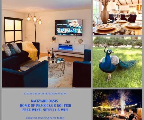 European Hideaway, Backyard Oasis, 10min to DT Denver