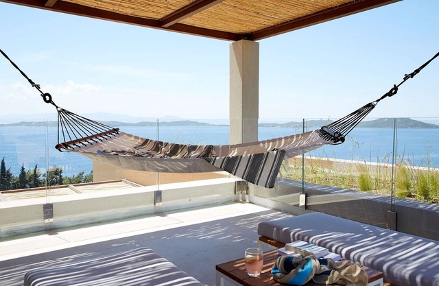 Excellente Villa Halkidiki | Villa résidentielle 1 | 2 chambres | Superbes vues sur la mer | Ouranou