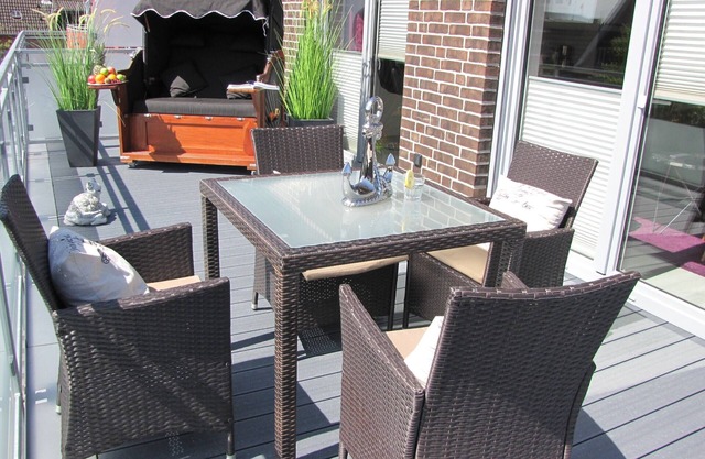 Exclusive apartment in a prime location in Büsum, in a side street with little traffic
