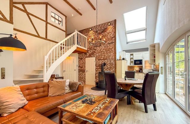 Exclusive luxury vacation home right on the water with 5 stars in East Frisian Amb
