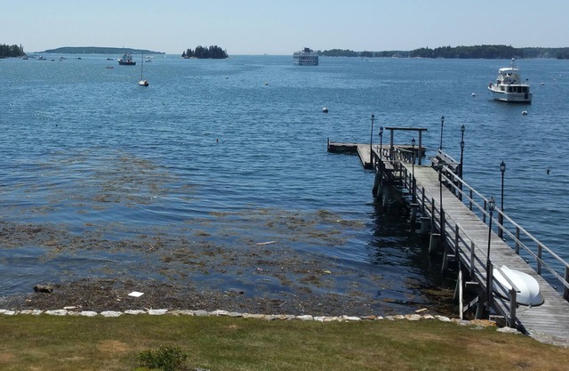 Exclusive oceanfront location in Boothbay Harbor! Walk to town.