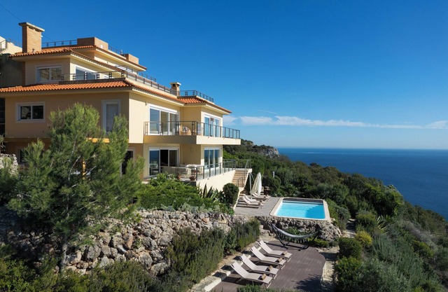 Exclusive Oceanfront Villa in Arrabida Natural Park with Heated Pool