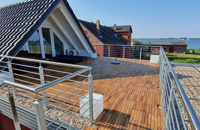 Appartement exclusif au dernier étage avec grande terrasse sur le toit