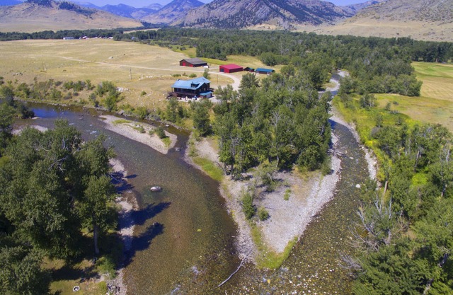 Executive Cabin -1 mile Stillwater River-Caddis Cabin-Montana pêche à la mouche