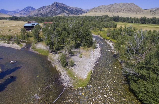 Cabine Exécutive -1 mile Stillwater River-Guide House-Montana pêche à la mouche