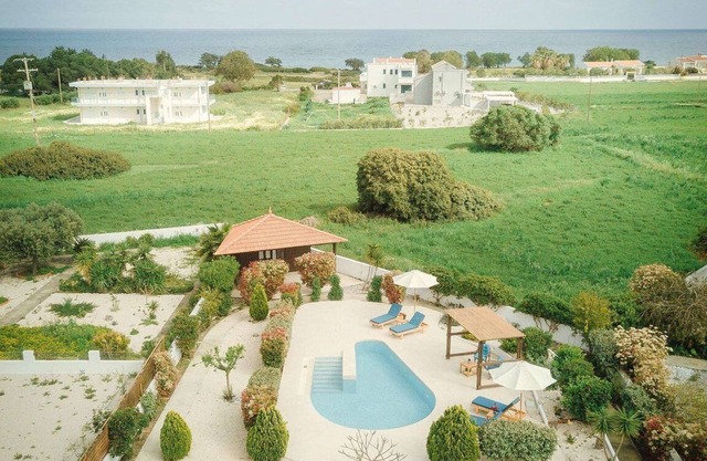 Villa Exécutive Rhodes | Villa Gennadi | Villa 2 chambres | Piscine privée et vue sur la mer | Genna