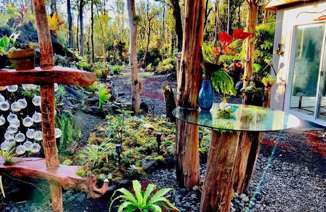 Exotic Garden cottage at amazing volcano fissure