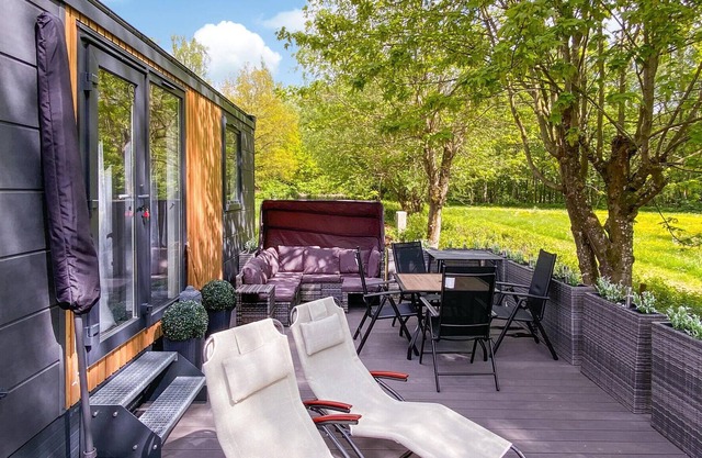 Experience a real Tiny House vacation close to nature at Camping Park Wemding!