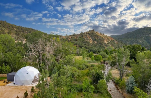 Experience Stargazing Bliss in Our New Dome Near Zion National Park!