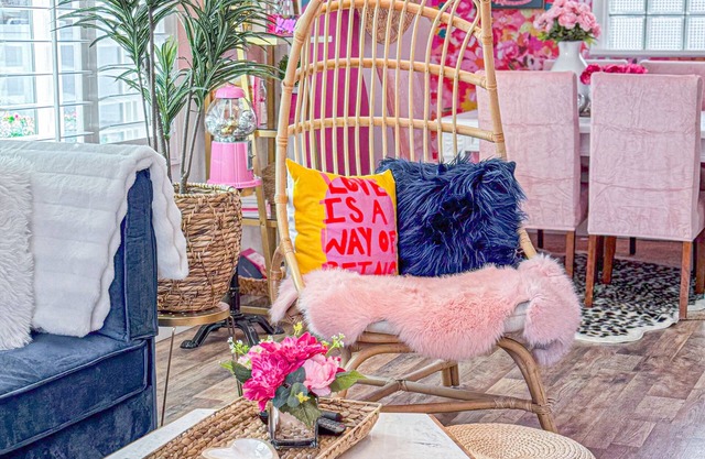 Experience the unique charm centrally located at PINK BLOOM COTTAGE!