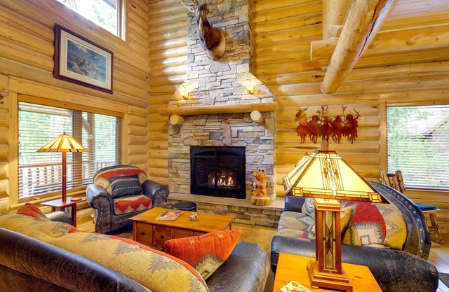 NOUVEAU! Cabane en rondins exquise - Marchez jusqu'au lac Payette!