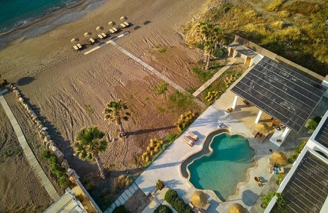 Exquisite Rhodes Villa | Villa Boho Chic | 6 Bedrooms | Private Pool | Stunning Sea Views | Direct Access To The Beach | Lachania
