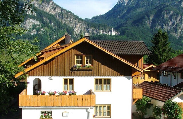 Appartement 4 étoiles extrêmement bien entretenu avec vue sur le château de Neuschwanstein