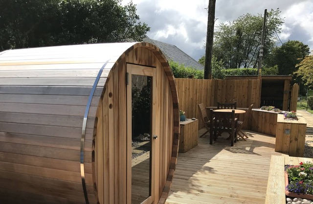 Fabuleux chalet avec sauna, cabane en rondins et wifi - le tout dans la zone de conservation
