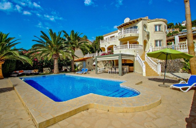 Fabya - maison de vacances avec vue sur la mer et piscine privée Teulada