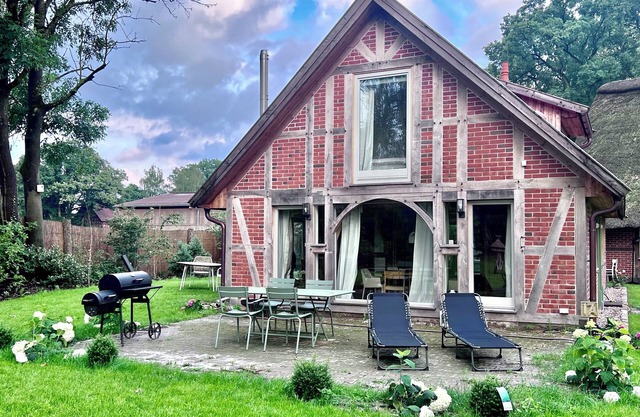 Fachwerk Feriencottage NEU Saniert in 2024 Nähe Nemitzer Heide und Gartower See